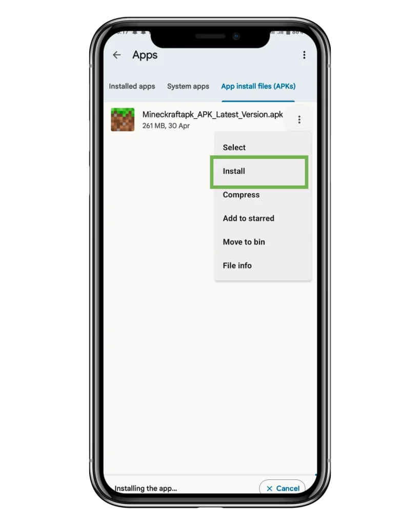 open your Downloads folder